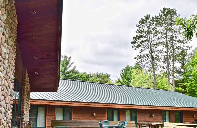 Patio at Whitetail Lodge.