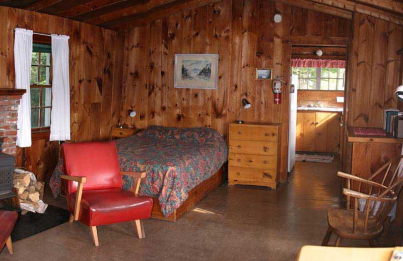 Rental interior at Harborfields Waterfront Vacation Cottages.