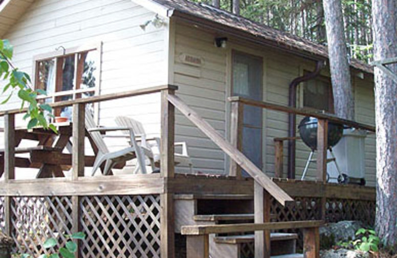 Cabin Exterior at Spring Bay Resort