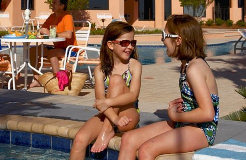 Kids at Pool at Seachase