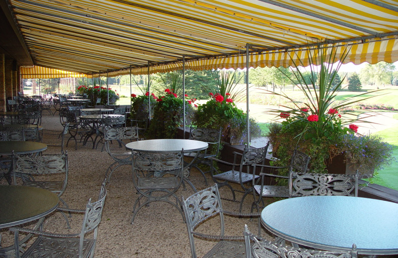 Patio at Lakewood Shores Resort.