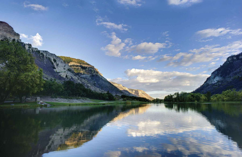 Lake view at Branded Rock Canyon.