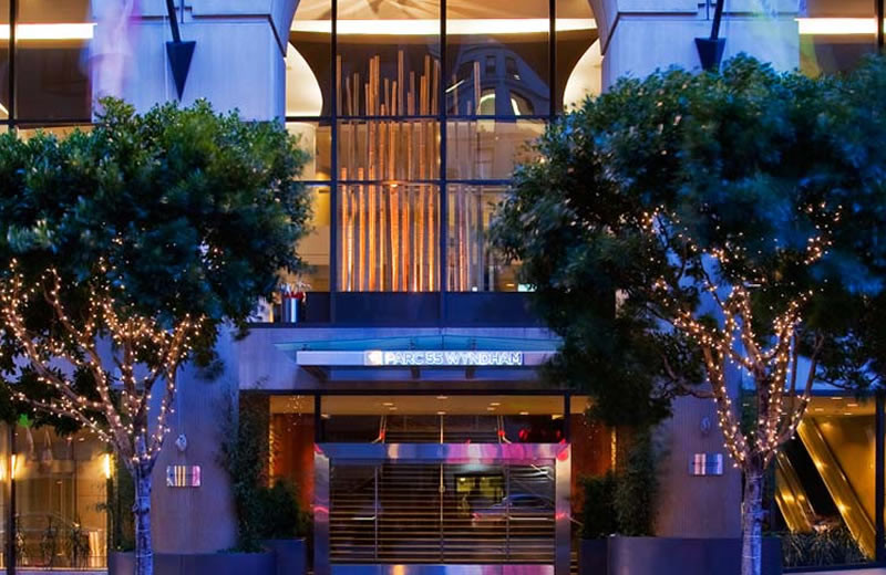 Exterior view of Parc 55 Wyndam.