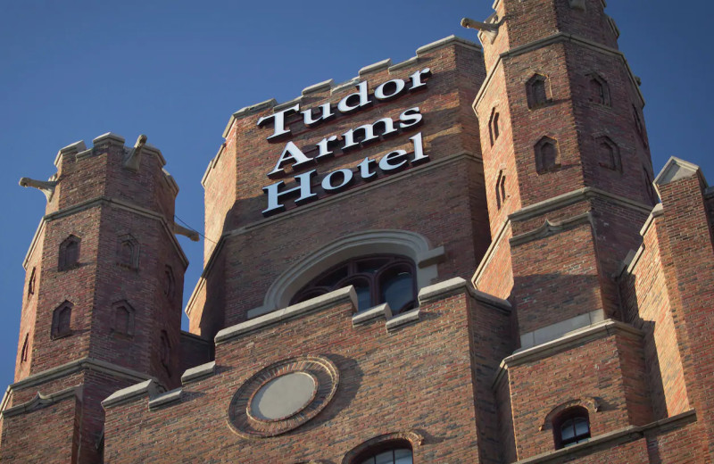 Exterior view of Doubletree by Hilton The Tudor Arms Hotel.