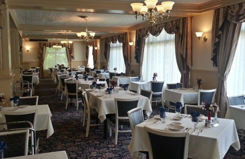 Dining room at The Thompson House.