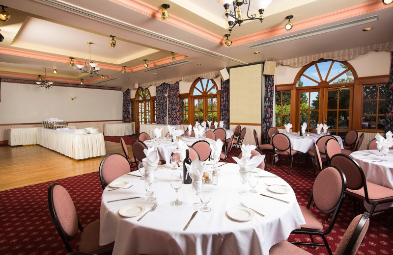 Wedding reception at Painter's Lodge.