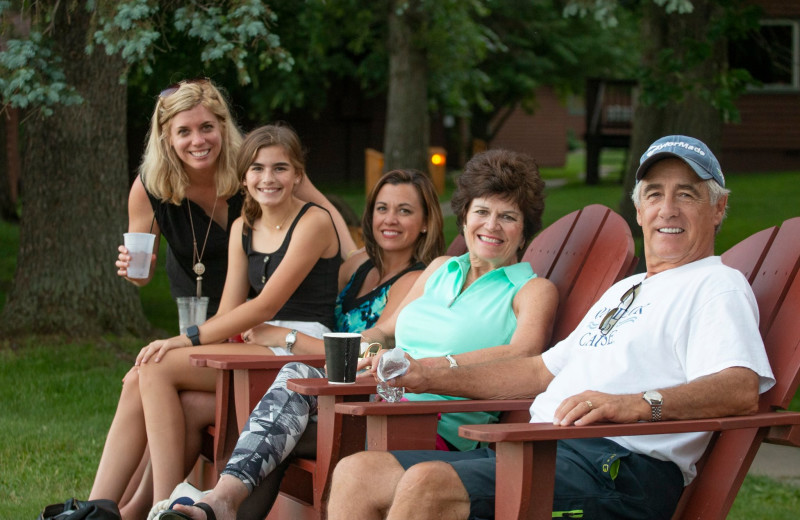 Reunions at Ruttger's Bay Lake Lodge.