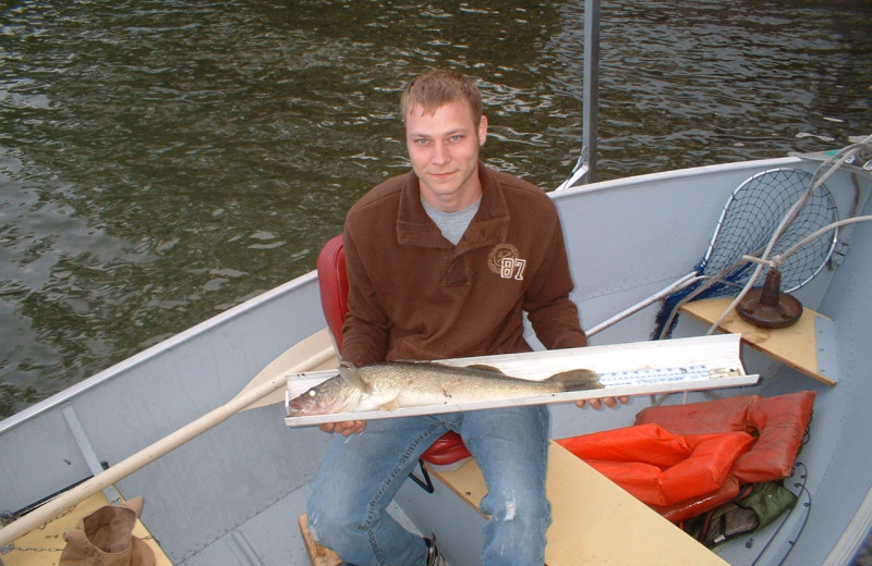 Fishing at Bonnie Beach Resort.