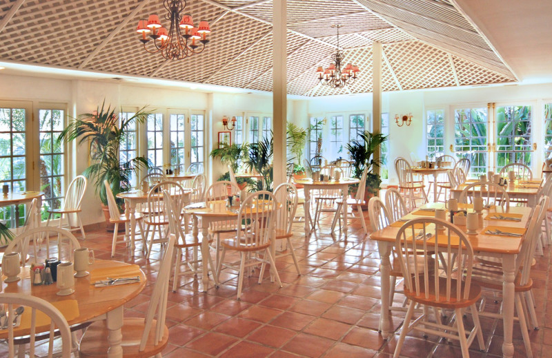 Dining at Town and Country Resort & Convention Center.
