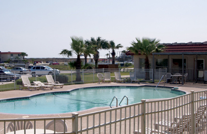 Outdoor Pool at Coral Cay Condominiums