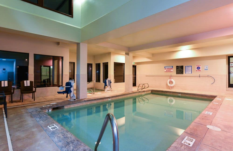 Indoor pool at Holiday Inn Express Portland SE - Clackamas Area.