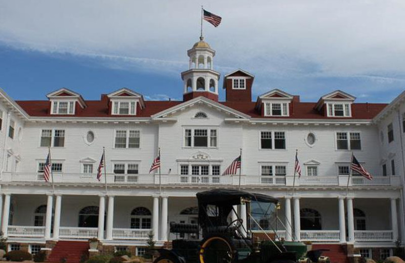 Exterior of The Stanley Hotel