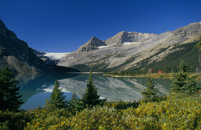 The Lake at Simpson's Num-Ti-Jah Lodge