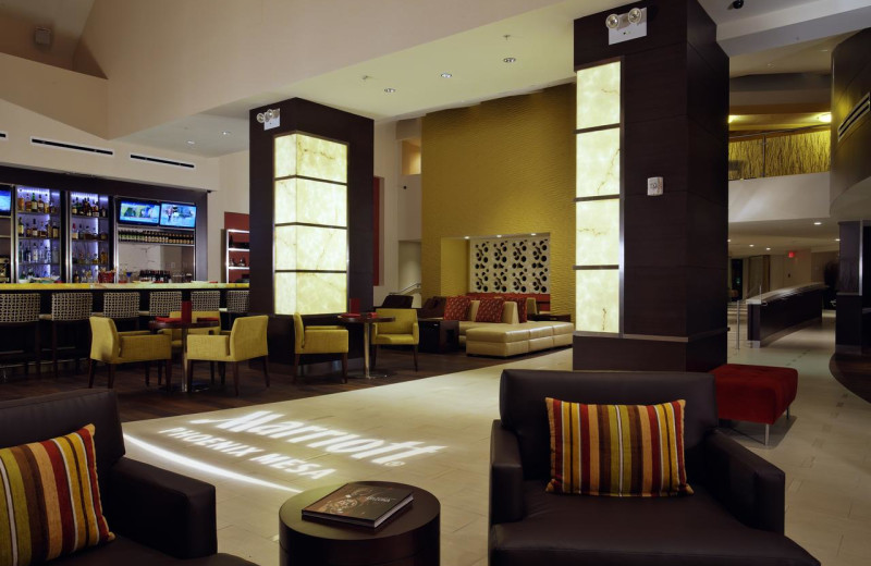 Lobby at Phoenix Marriott Mesa.