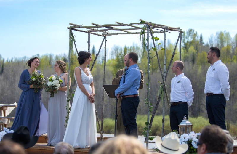 Weddings at Frontier Experience.