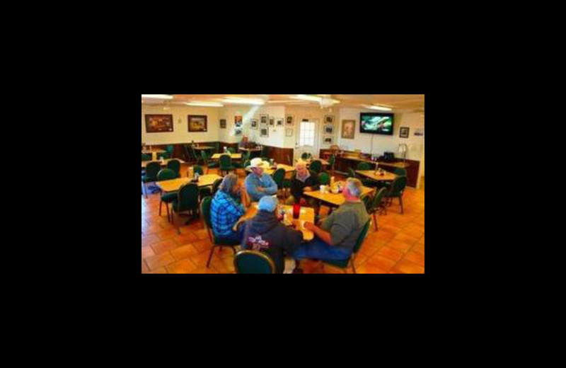 Dining at Big Bend Resort & Adventures.