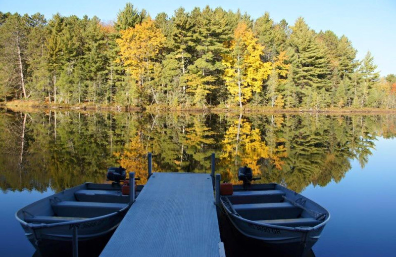 Lake view at Whiplash Lake Resort.