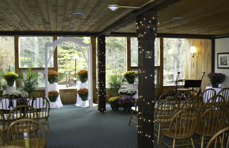 Weddings at Snowy Owl Inn and Resort.