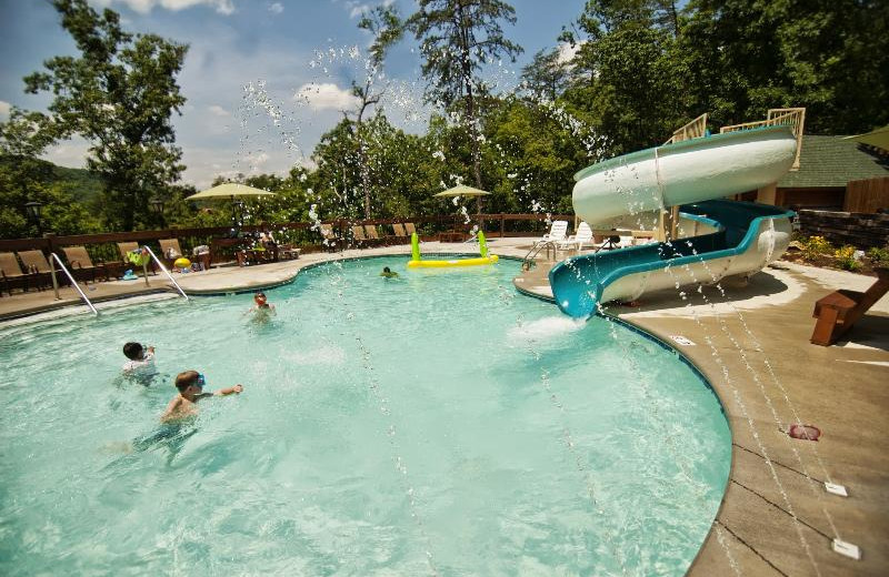 Outdoor pool at Accommodations by Parkside Resort.