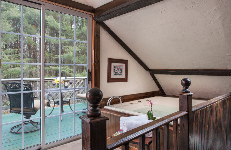 Guest room at Inn At Lake Joseph.