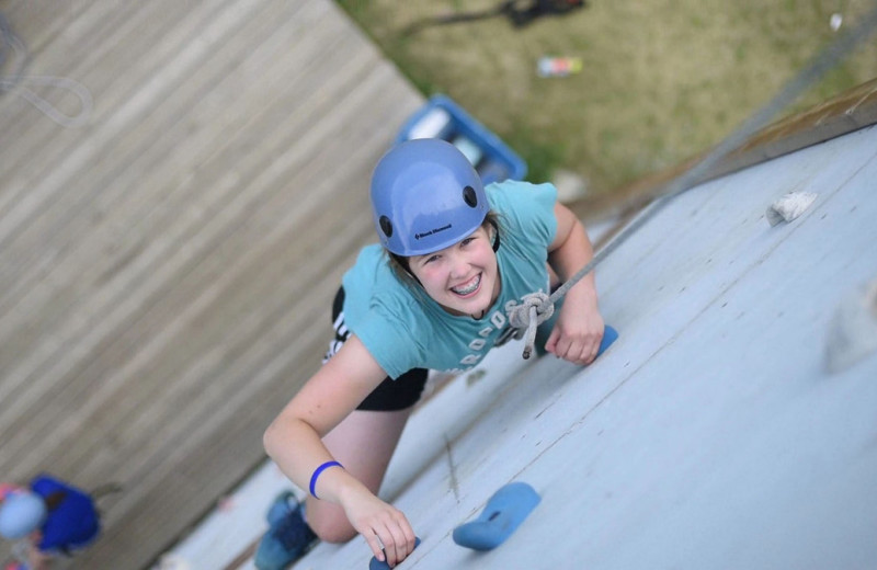 Wall Climbing at Lone Prairie Camp