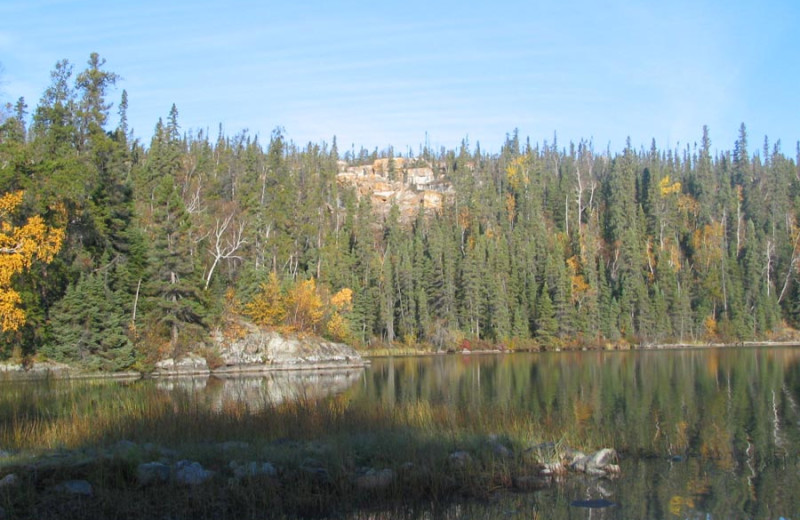 Lake at Pine Point Lodge & Outposts.