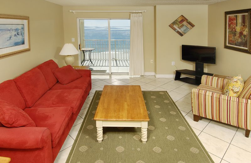 Rental living room at Bender Realty.