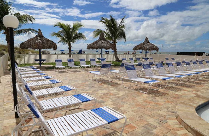 Beach chairs at Beach Place Condominiums.