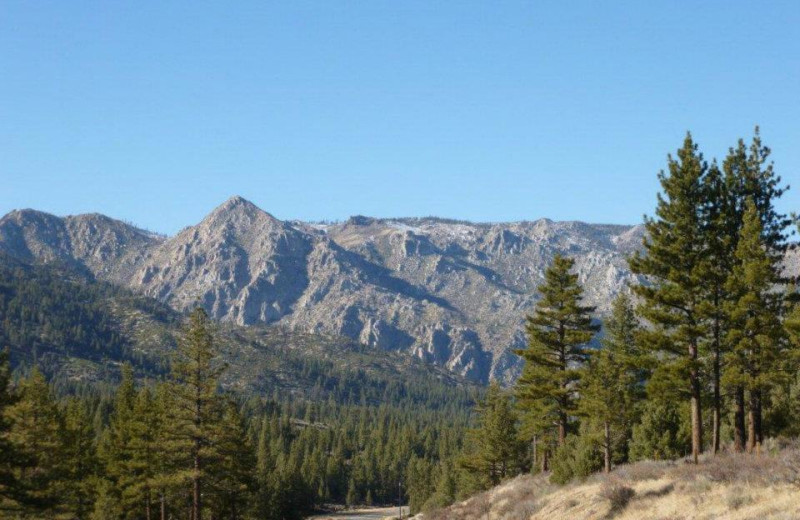 Beautiful Sierra Nevada Mountains at Woodfords Inn.