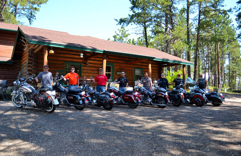 Group at Backroads Inn and Cabins.