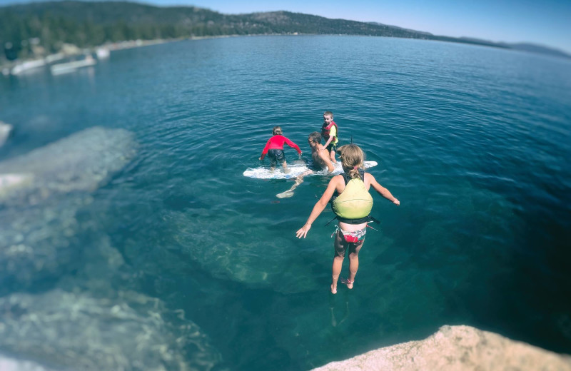 Lake at Lake Tahoe Accommodations.