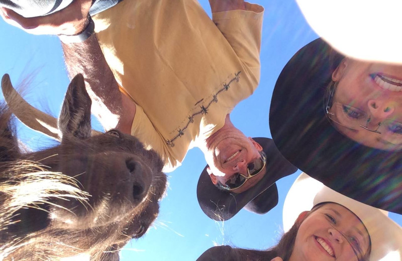 Family at Ghost Canyon Ranch.