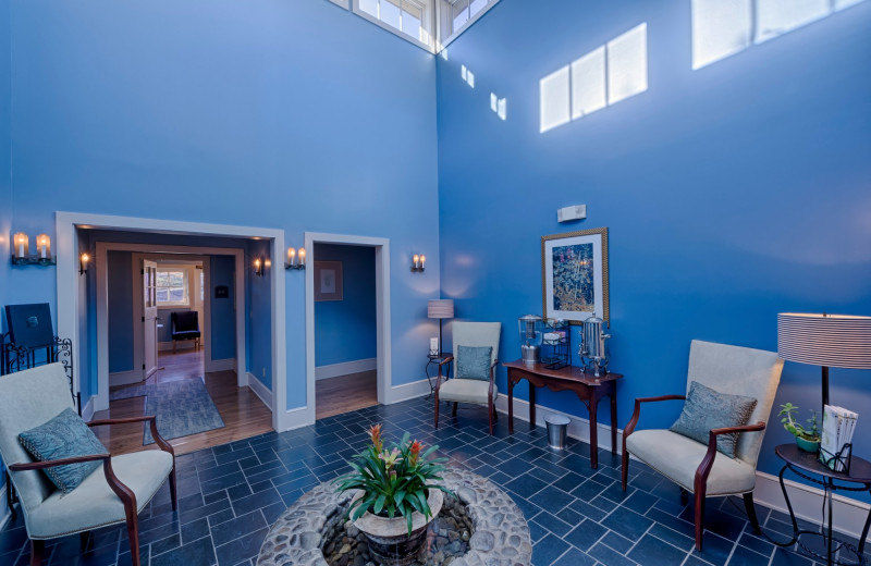 Spa lobby at Boar's Head Resort.