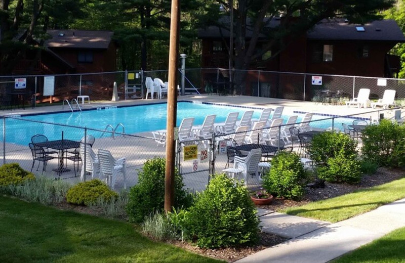 Outdoor water park at Island Pointe Resort.