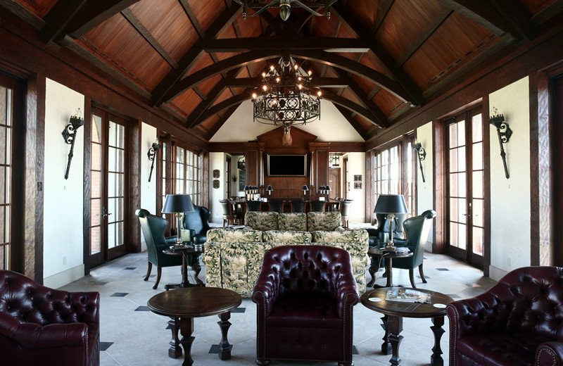 Lobby at Greystone Castle Sporting Club.