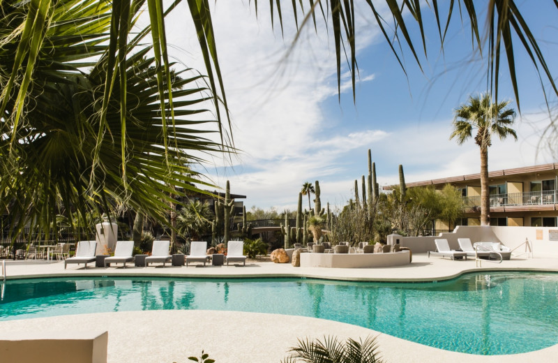 Outdoor pool at Carefree Resort & Villas.