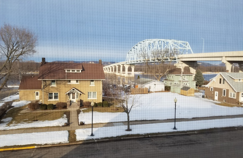 Winter at Eagles on the River and Anderson House Hotel.