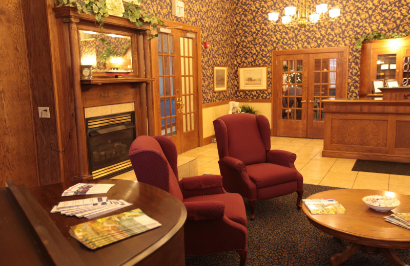 Lobby at The Island House Hotel.