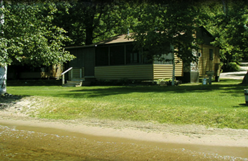 Cabin exterior at Samara Point Resort.