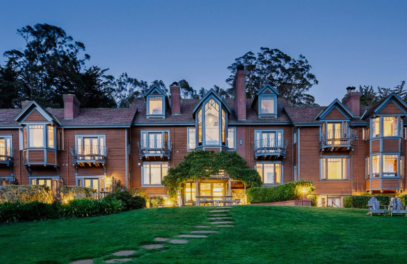 Exterior view of Olema House.