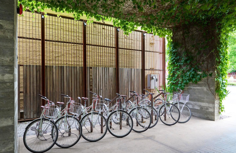 Bikes at h2hotel.