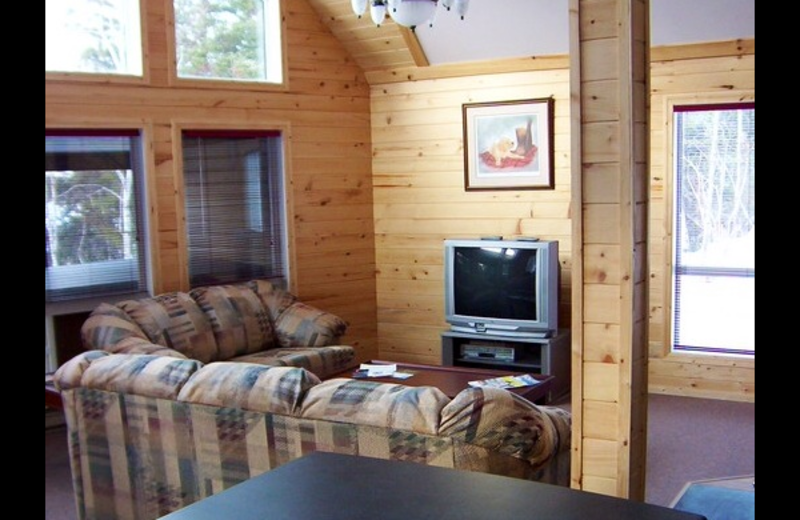 Guest room at Nopiming Lodge.