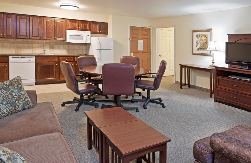 Guest room at Staybridge Suites - Stow.