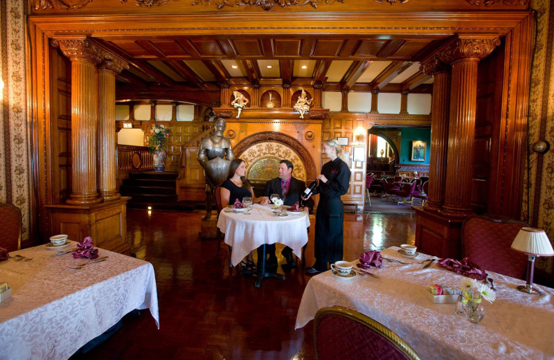 Dining at Belhurst Castle and White Springs Manor.