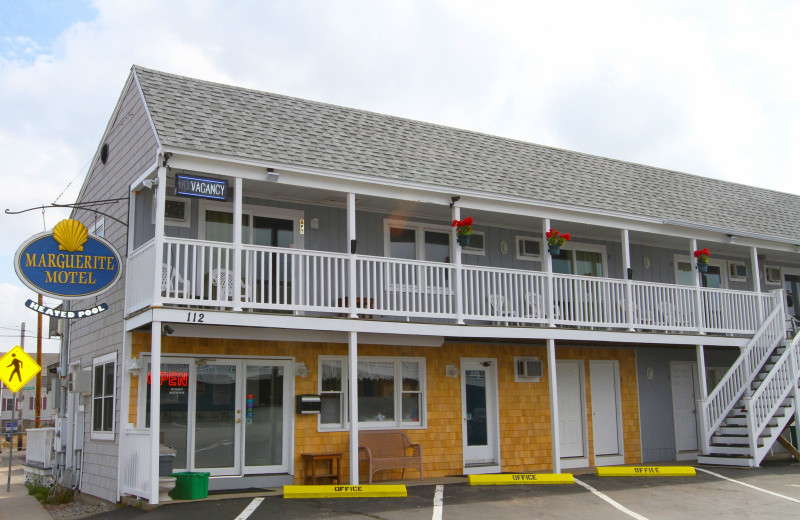 Exterior view of Marguerite Motel.