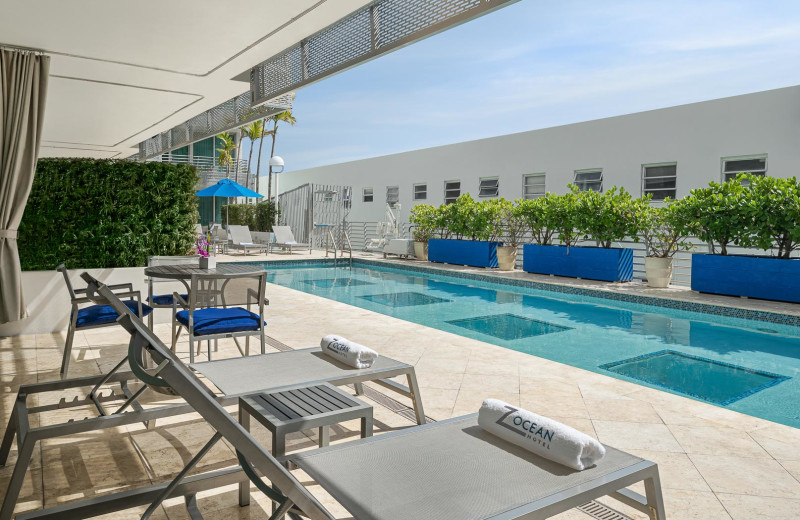 Outdoor pool at Z Ocean Hotel.