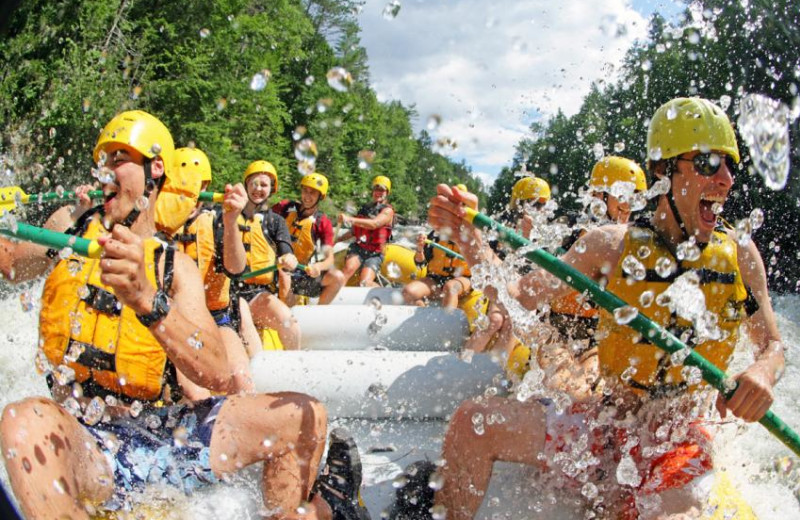 Rafting at Northern Outdoors.