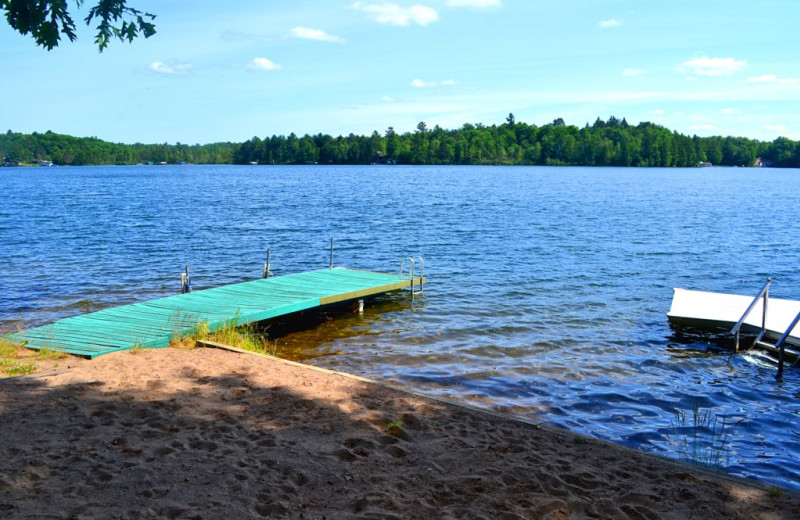 Resort beach at Lakeland Rental Management.