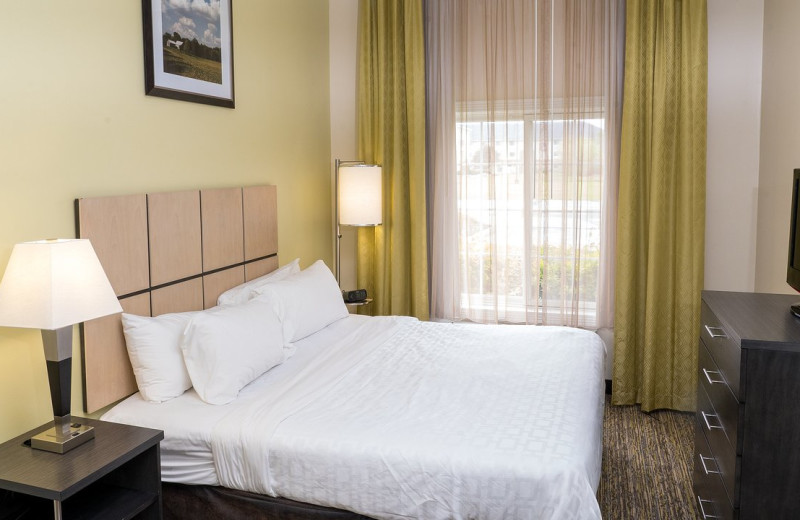 Guest room at Candlewood Suites - Stevensville.