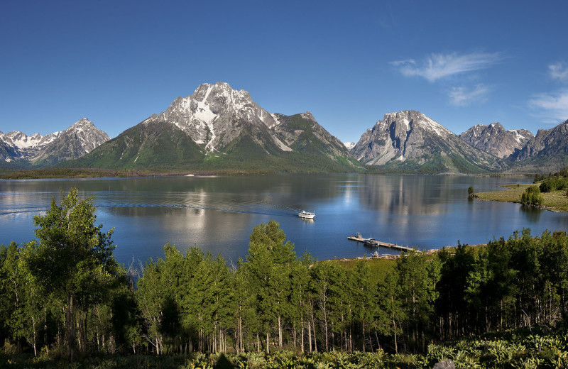 Lake cruises at Jackson Lake Lodge.